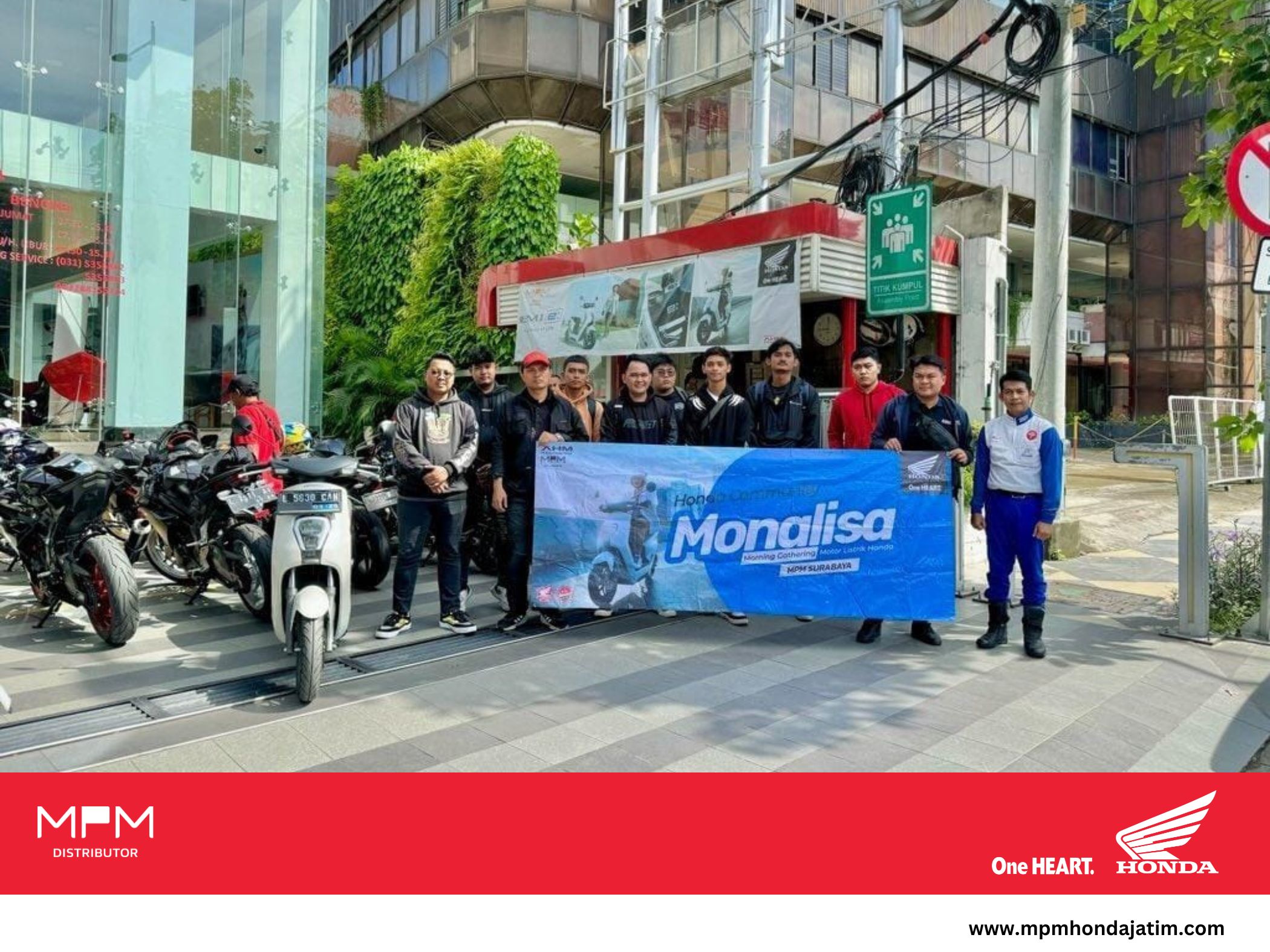Komunitas Honda CBR250RR Surabaya dan Sidoarjo Jajal Honda EM1 e: